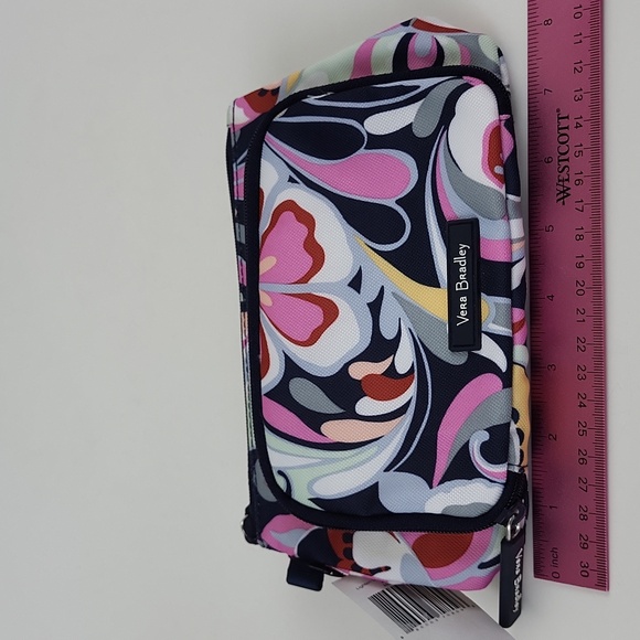 NWT  *Flaw* Vera Bradley Lighten Up Compact organizer Mod Paisley - Picture 8 of 10